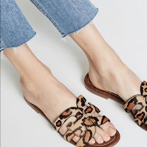 Sam Edelman Leopard print slide sz 7 new